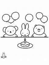 Nijntje Miffy Jarig Kleurplaten Kleurplaat Verjaardag Bruna Leukekleurplaten Birthday Vliegtuig Knutselen Feest Peuters Afbeeldingsresultaat Placemats Boerderijdieren Trickfilmfiguren Pasen Zipline Vroegschoolse sketch template