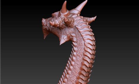 printed dragon  sandor polgar pinshape