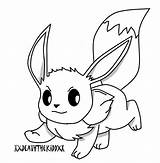 Eevee Coloring Pages Pikachu Pokemon Getcolorings Color Evolutions sketch template