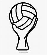 Voleibol Kindpng sketch template