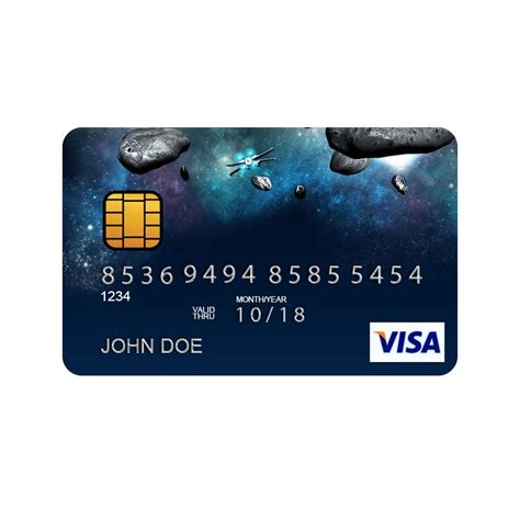 credit card template psd design