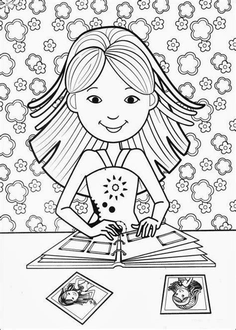 fun coloring pages groovy girls coloring pages