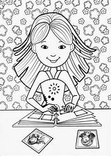 Coloring Pages Girls Groovy Fun Book Info sketch template
