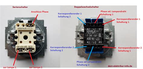 wechselschalter mit kontrollleuchte anklemmen wiring diagram