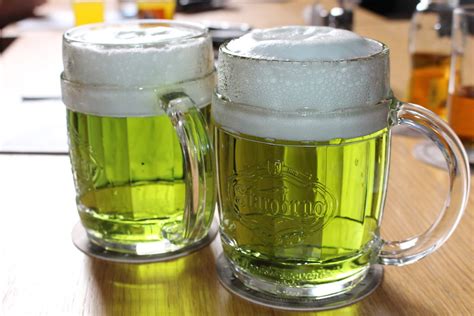 zelene pivo green beer season  czech republic  roveme