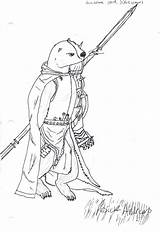 Redwall Sambrook sketch template