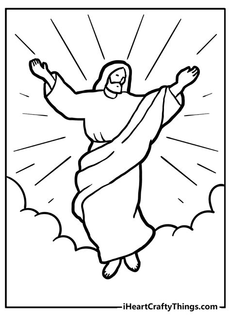 jesus coloring pages images