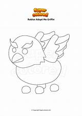 Adopt Griffin Coloriage Colorare Disegno Supercolored Ausmalbild Parrot sketch template