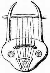 Lyre Clipart Ancient Instrument Etc Medium Greeks Classical Stringed Antiquity Mainly Known Large Well Its Use Used Clipground Usf Edu sketch template