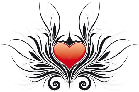 cool heart designs  draw clipartsco