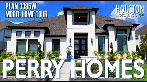 perry homes plan  model home  youtube