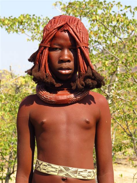 Namibia Himba Girl Kaokoveld Himba Namibia Jeroen