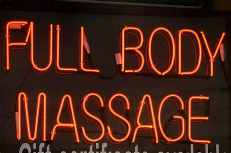 policing massage parlors after relaxed rules