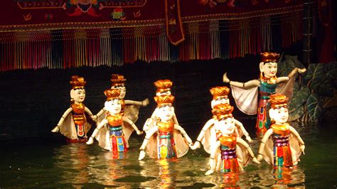 traditional vietnamese water puppetry