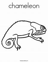 Chameleon Coloring Built California Usa sketch template