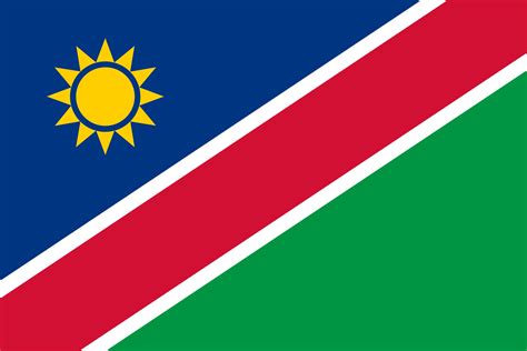 flags symbols and currencies of namibia world atlas