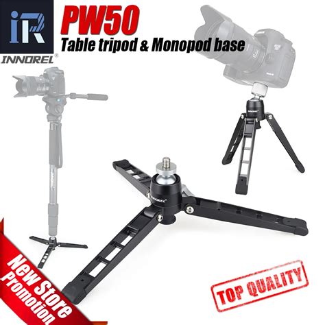 pw mini tripod universal mini  feet support tripod stand base monopod stand  unipod