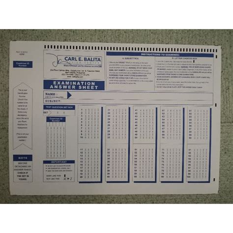 cbrc scantron sheets shopee philippines