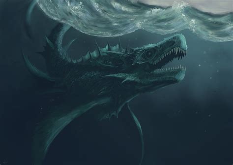 sea monster  jid vayssade rimaginaryleviathans