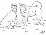 Husky Coloring Pages Dog Siberian Printable Breed Puppies Drawing Realistic Color Line Print Clipart Getdrawings Kids Designlooter Getcolorings 788px 17kb sketch template