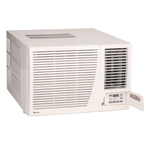 amana  btu   window heat pump air conditioner   kw electric heat  remote