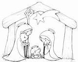 Nacimiento Jesús sketch template