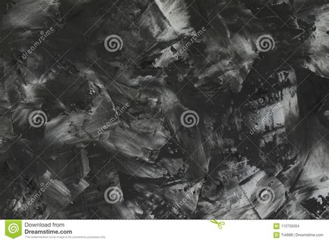 view  top   art abstract black  white background stock