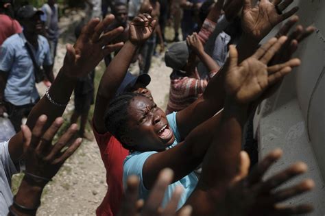 haiti  facing  hunger catastrophe  takeaway wnyc studios