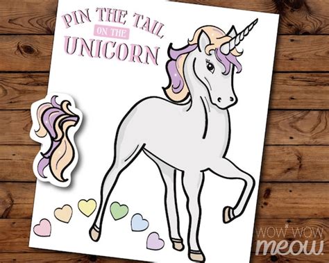 pin  tail   unicorn printable   templates printable