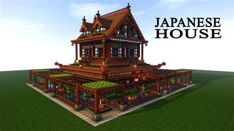 japanese house temple speed tutorial minecraft project