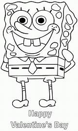 Coloring Valentine Spongebob Pages Sheets Activity Printable Popular Boys Coloringhome sketch template