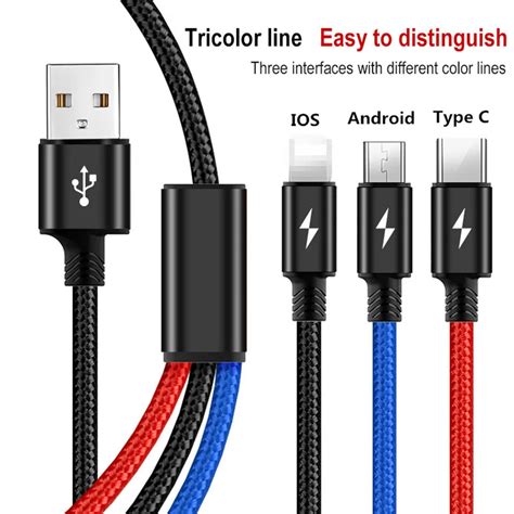 mmm multi charger cable  iphone fast charging cable  micro usb type  xiaomi