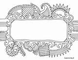Doodle Coloring Pages Templates Name Template Printable Alley Frame Ouija Doodles Board Sheets Adult Names Return Drawing sketch template