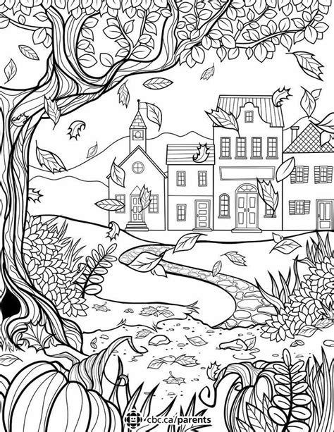 fall coloring sheets colouring sheets  adults fall coloring pages