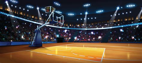indoor basketball court concept background  vector art  vecteezy