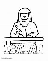 Coloring Pages Isaiah Archimedes Printable Bible Jesus Pixels Kids Church sketch template