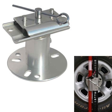 spare wheel mount bracket carrier   lift high farm jack recovery  wd ebay