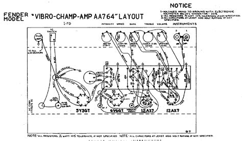 fender champ vibro aa layout service manual  schematics eeprom repair info