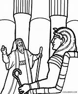 Moses Pharaoh Printable Pharao Malvorlagen Ausmalbilder Colouring Plagues Cool2bkids Exodus Plague моисей sketch template