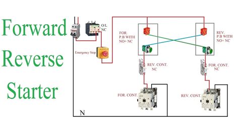 diagram single phase motor  reverse wiring diagram