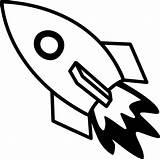 Cohete Espacial Infantil sketch template