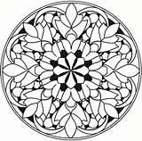 Dover Kaleidoscope Mandalas Haven Zentangle sketch template