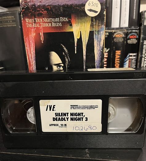 silent night deadly night 3 better watch out vhs horror good