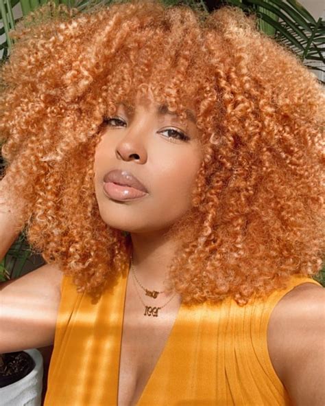 These 16 Women With Ginger Natural Hair Color Is The Fall Inspo You Are