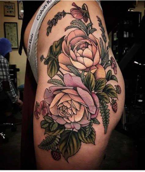 Hip Tattoo Roses Best Tattoo Ideas Gallery