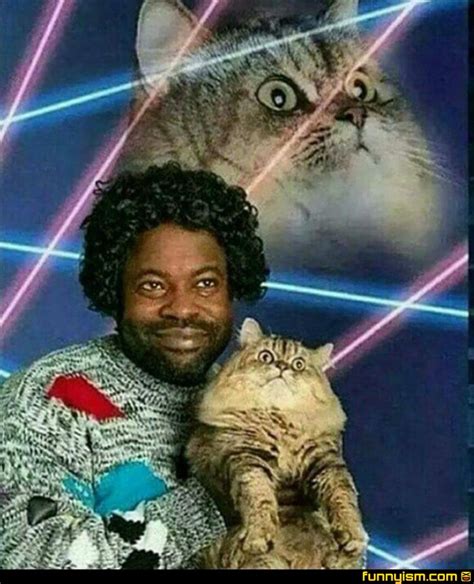 black guy in a sweater with his cat funny pics funnyism funny pictures
