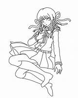 Kyouko Kirigiri sketch template