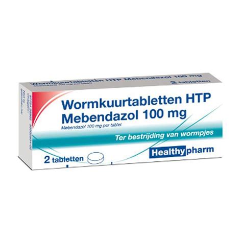 healthypharm mebendazol wormkuur tab voordelig  kopen drogistnl