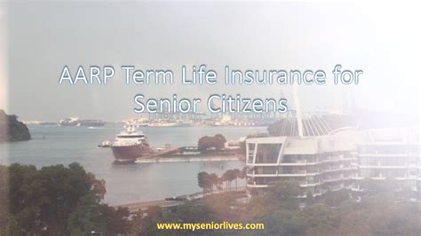 aarp term life insurance  senior citizens http