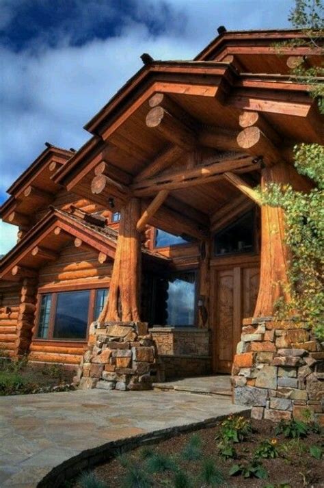 beautiful dream home log cabin dream big pinterest